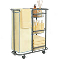 Slim Laundry Cart with Wheels, 3 Tier Rolling Laundry Sorter with 45L Bag