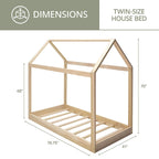 American Furniture Classics Model Twin S Twin Size House Bed