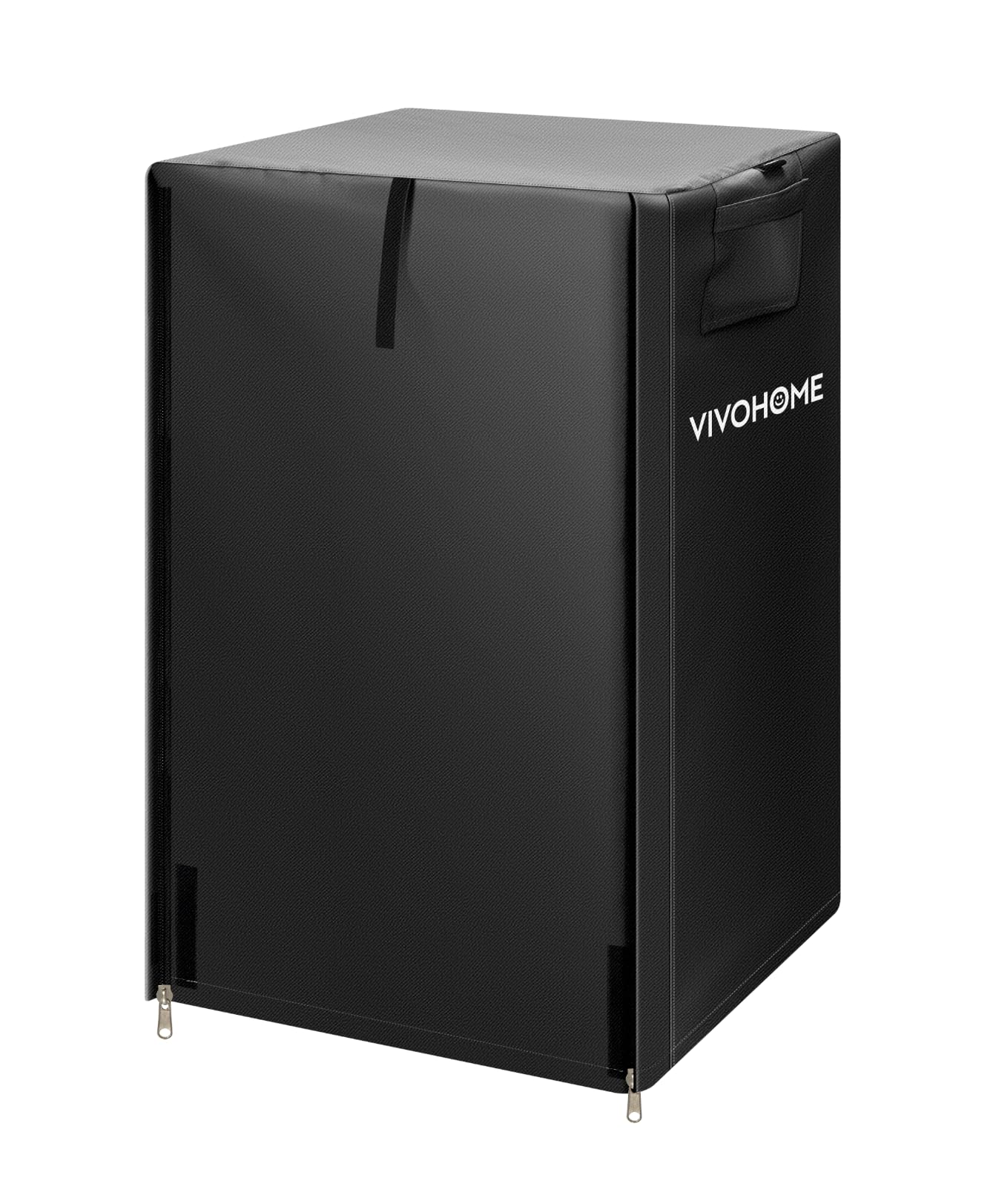 Vivohome 2Ft Waterproof Firewood Log Rack Cover, Heavy Duty 600D Oxford Outdoor Weather Resistant Fire Wood Storage Holder Cover