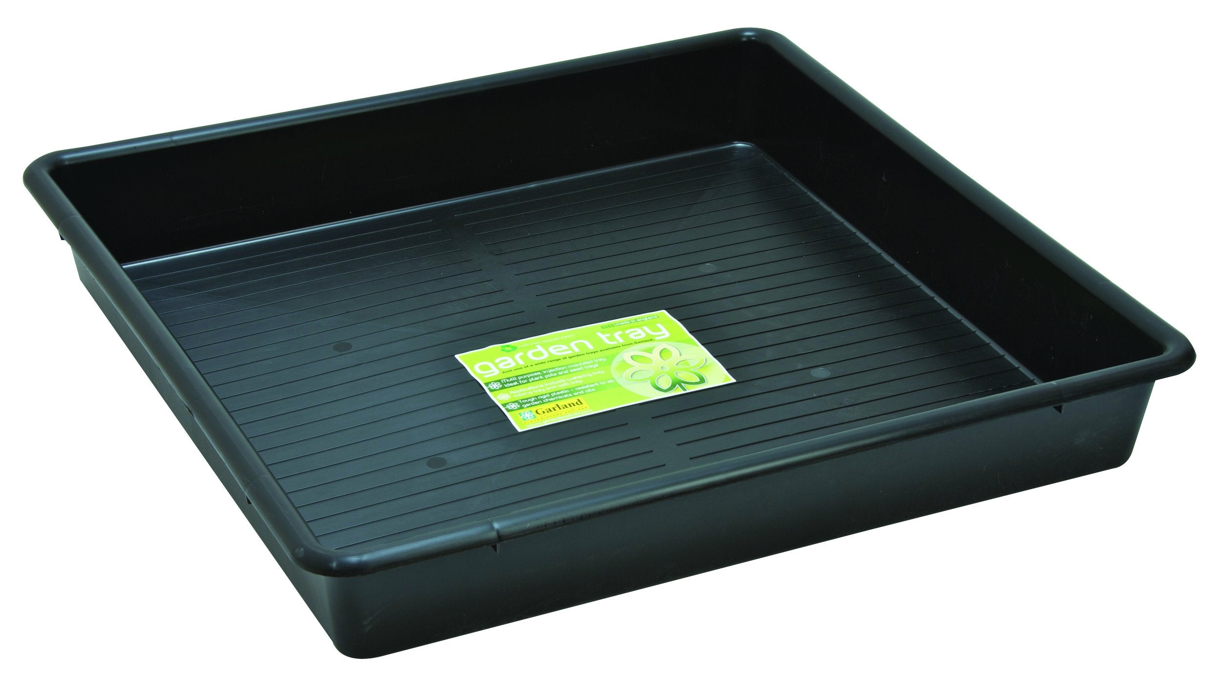 Tierra Garden Gp172B Square Garden Tray, 32-Inch, Black