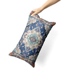 Snycler Boho Throw Pillow Covers 12X20 Inch Set Of 2 Boho Rug Carpet Double Sided Pattern Cotton Soft Pillow Case Cushion Cover
