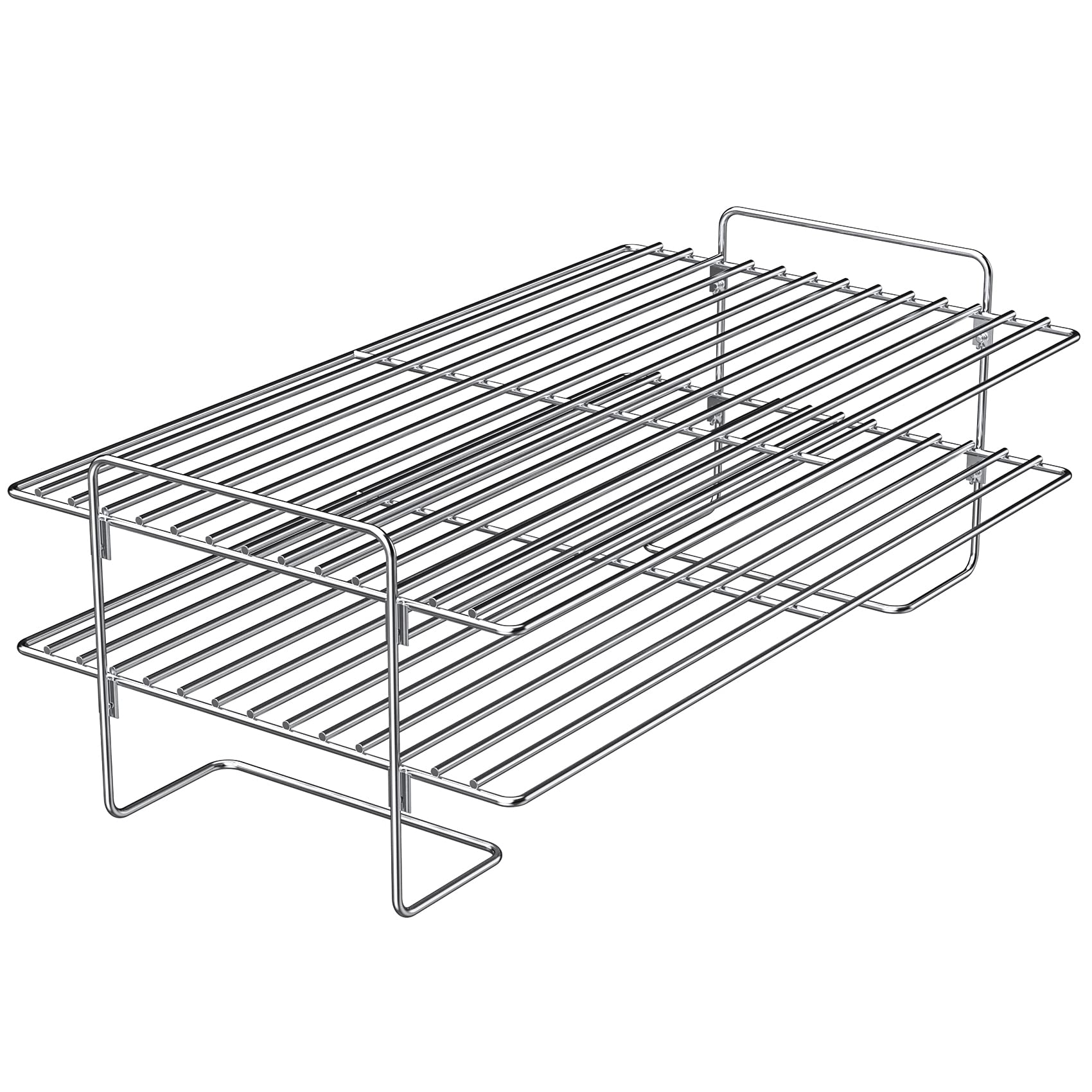 Stanbroil 17 Inch Universal Stainless Steel Smoke Shelf/Warming Cooking Rack Replacement For Traeger And Other Wood Pellet Grill