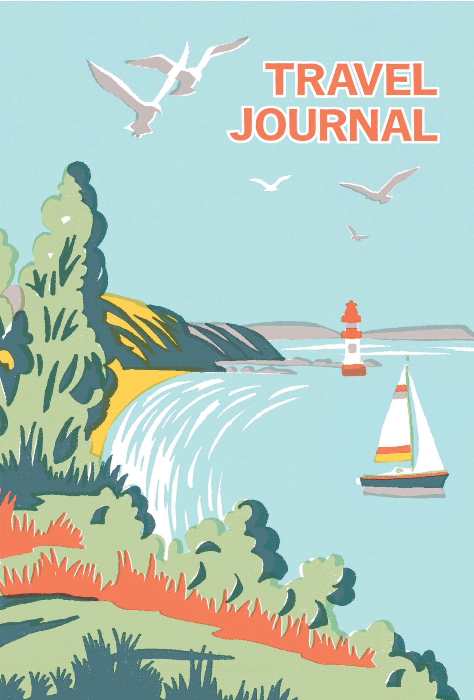 Sukie Travel Journal: Coastal Getaway (Eco-Friendly Recycled Paper Notebook, Beach And Coast Themed Stationery)