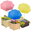 Plant Umbrellas for Outdoor Plants, Garden Umbrella Shade for Potted Plants and Garden Beds, Defend Plants From Blazing Sun and 