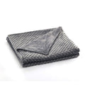 Relaxblanket '40'X60' Duvet Cover For Weighted Blanket | Premium Super Soft Minky Dot | Dark Grey
