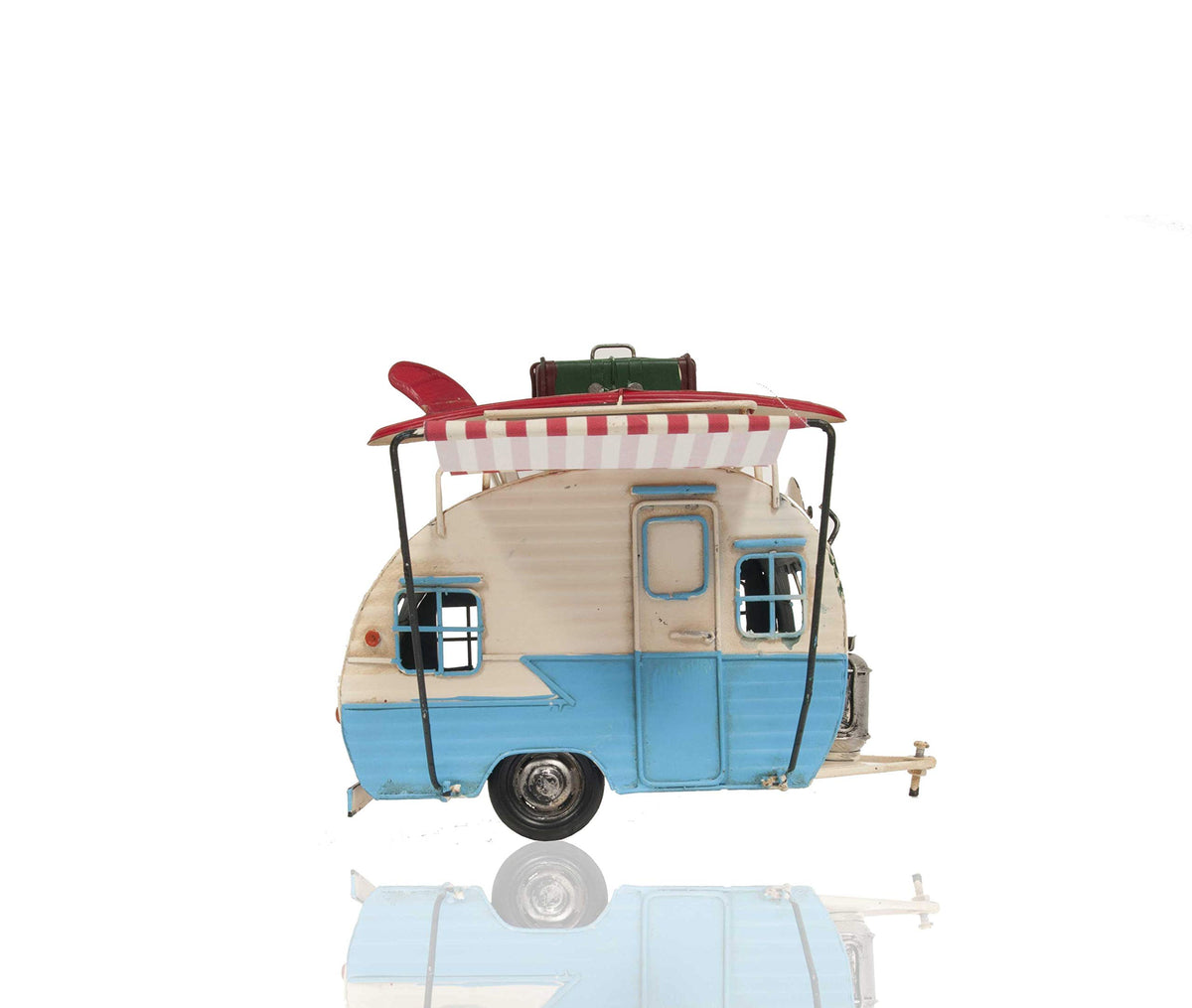 HomeRoots Piggy Bank and Picture Frame Camper Trailer Model