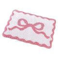 BNFBath Rug Water Absorbent Toilet Rug Soft Washable Irregular Shape Shower Mat S Pink|Home & Garden |Bath|Bathmats Rugs & Toile
