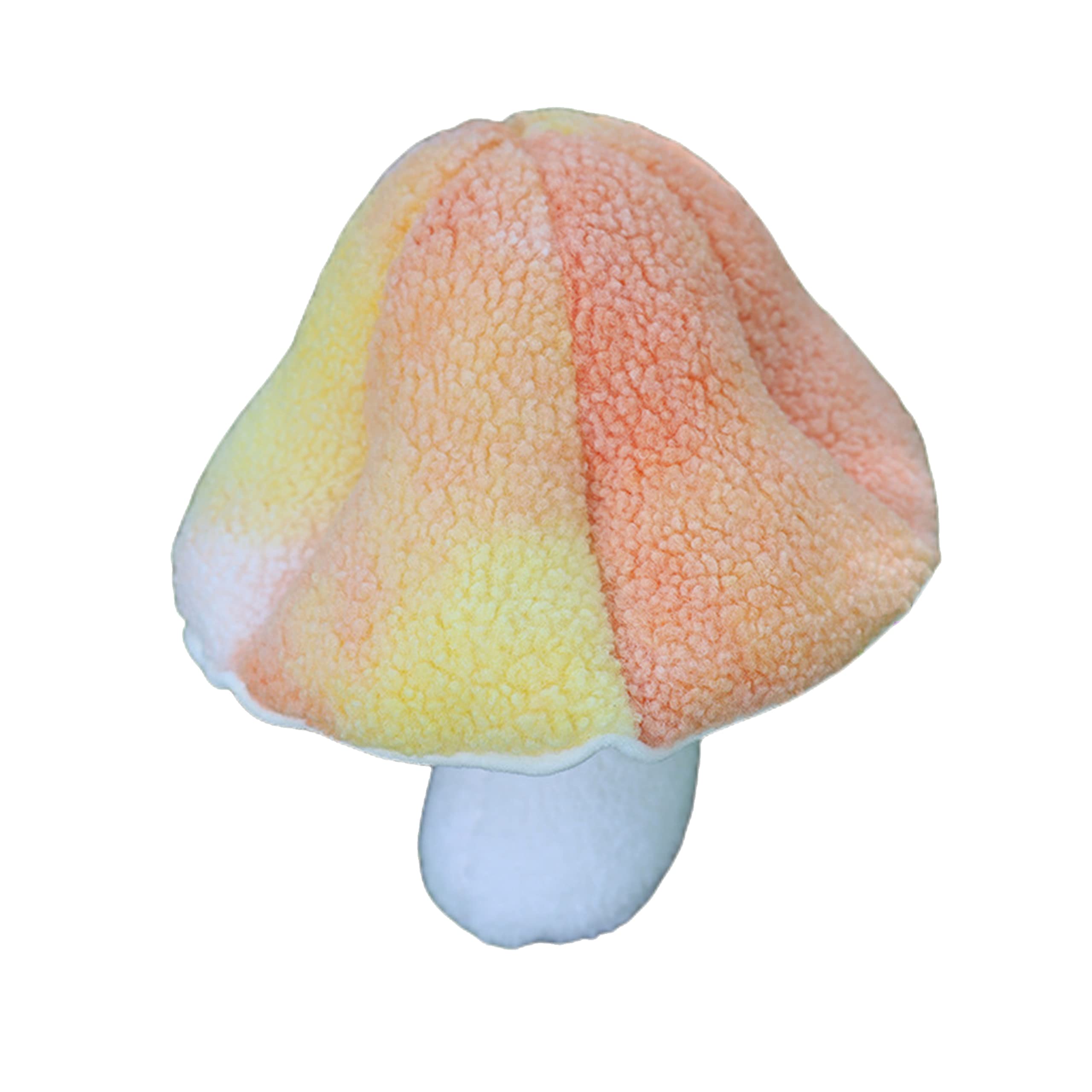 Lichenhao Mushroom Pillow Floor Pillow Sofa Cushion Home Decoration Reading Pillow (32Cm, Brown)