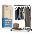 Lifemaster Alloy Steel Clothes Rack  Pack of 1 Versatile, Ample Storage Space, Simple Assembly, Hanging Garment and Clothes Rol