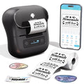 Phomemo M220 Label Maker, Label Makers Upgrade,3.14 Inch Portable Thermal Printer Support 20-80Mm Width Label,Bluetooth Label Ma