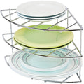 Ogfc 28417 Space Saving 3Tier Counter And Cabinet Corner Shelf Organizer,Corner Shelf/Kitchen Storage/Kitchen Equipment/Kitchen