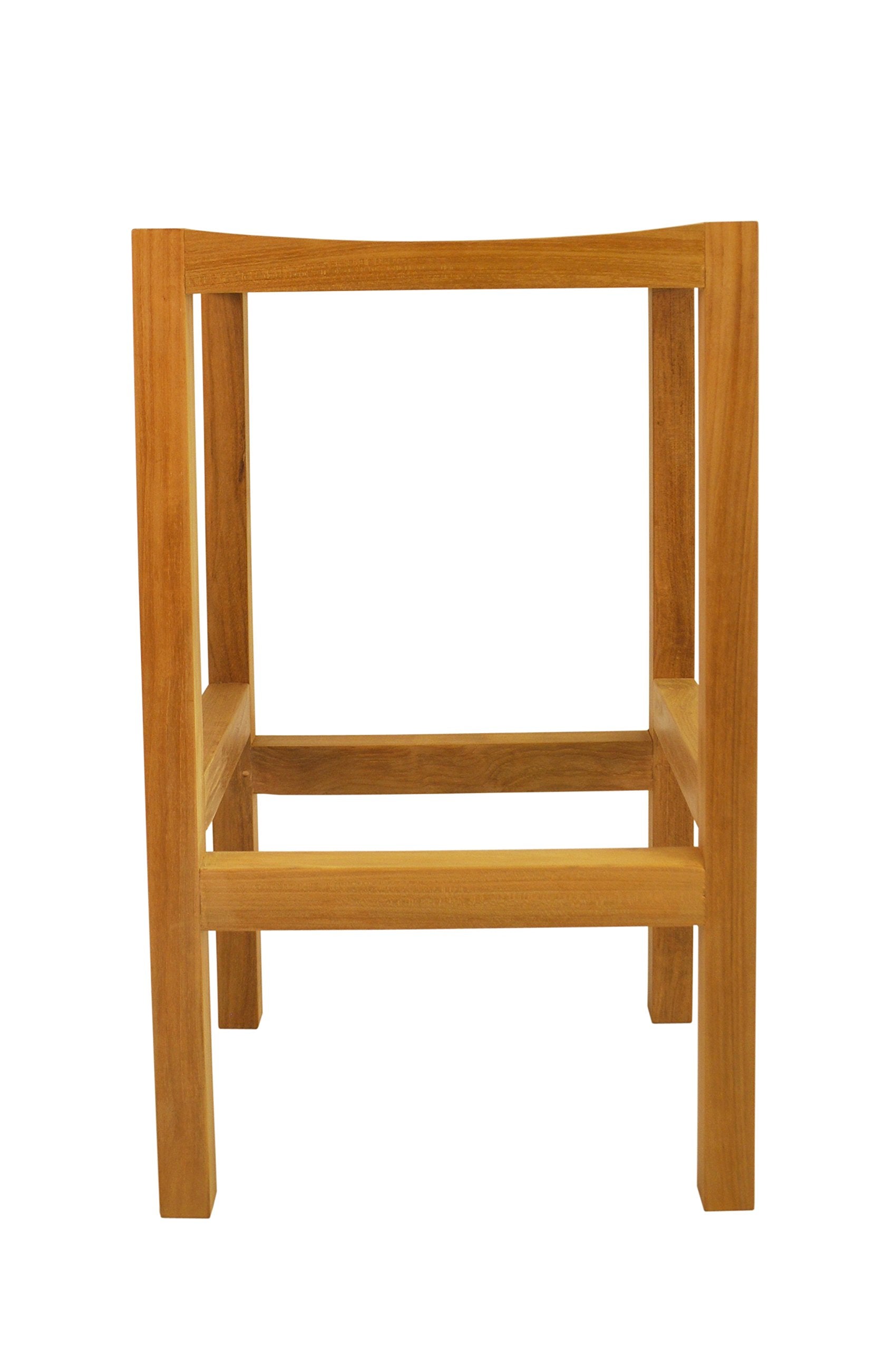 Anderson Teak Montego Backless Outdoor Bar Chair - Thumbnail 2