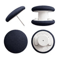Primpins Duvet Clips - Classic Linen - 20 Colors Available - Double Sided Pin Fasteners - Prevents Comforter From Shifting In Co