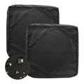 Gueglsa Outdoor Cushion Covers 24X22X4, Patio Cushion Slipcovers Replacement, High Uv Resistant Replacement Cushion Covers, Set