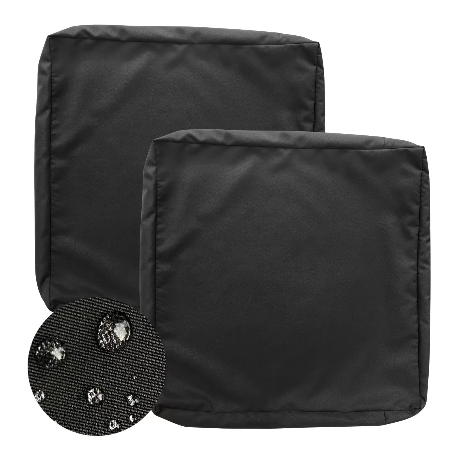 Gueglsa Outdoor Cushion Covers 24X22X4, Patio Cushion Slipcovers Replacement, High Uv Resistant Replacement Cushion Covers, Set