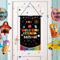 Welcome Back To School Door Banner Decorations Back To School Door Sign First Day Of School Door Hanging Decorations Classroom W