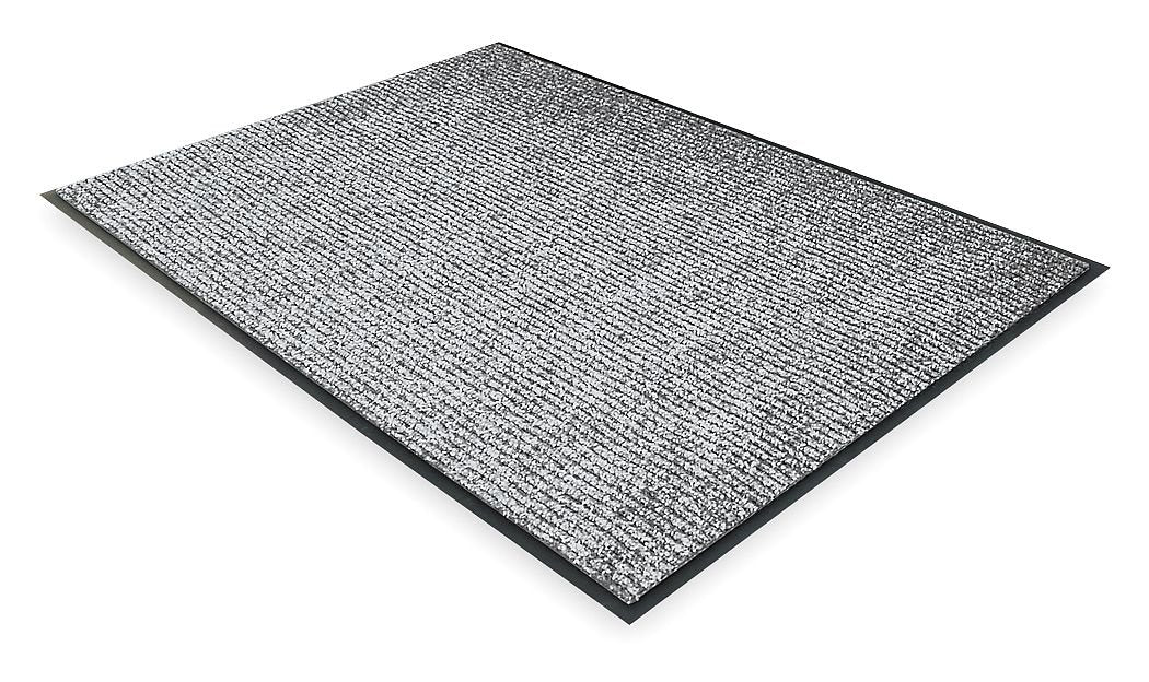 Notrax - 117S0035Gy 117 Heritage Rib Entrance Mat, For Home Or Office, 3'X5', Gray