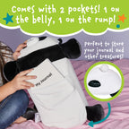 Memory Mates Booski The Panda Memory Foam Pillow Plush,15    Stuffed Animal