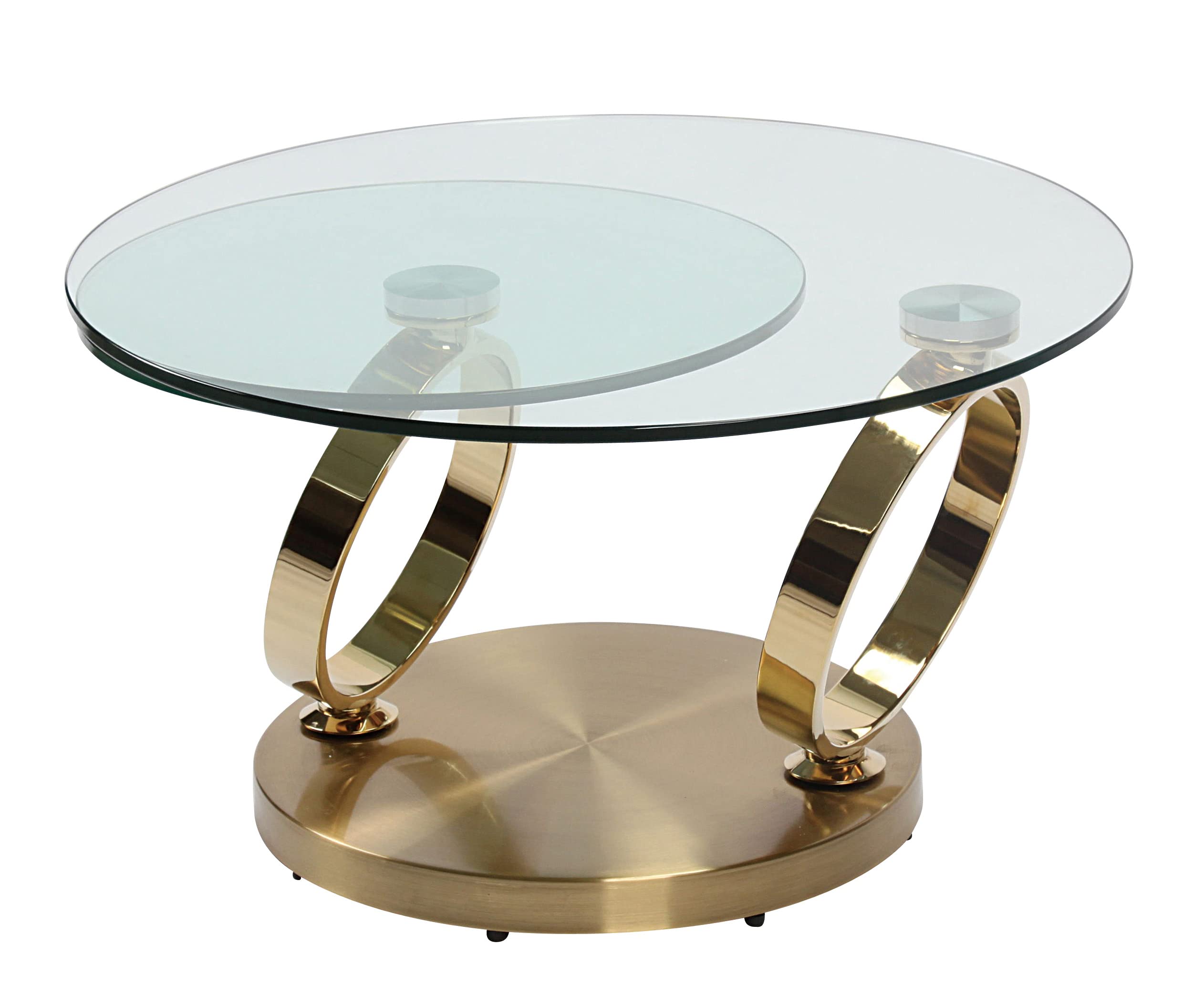 Neos Modern Furniture Coffee Tables, Gold