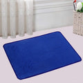 Heart Home Microfiber Anti Slip Bath Mat 22x14, Sky Blue CTHH02834