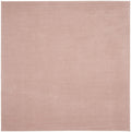 Nourison Essentials Indoor/Outdoor Pink 7' X Square Area -Rug, Easy -Cleaning, Non Shedding, Bed Room, Living Room, Dining Room, Backyard, Deck, Patio (7 Square)