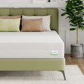 Novilla Queen Mattress, 12 Inch Foam Mattress, Double Air Zone Queen Size Mattress with Flippable Design for Back & Side Sleeper