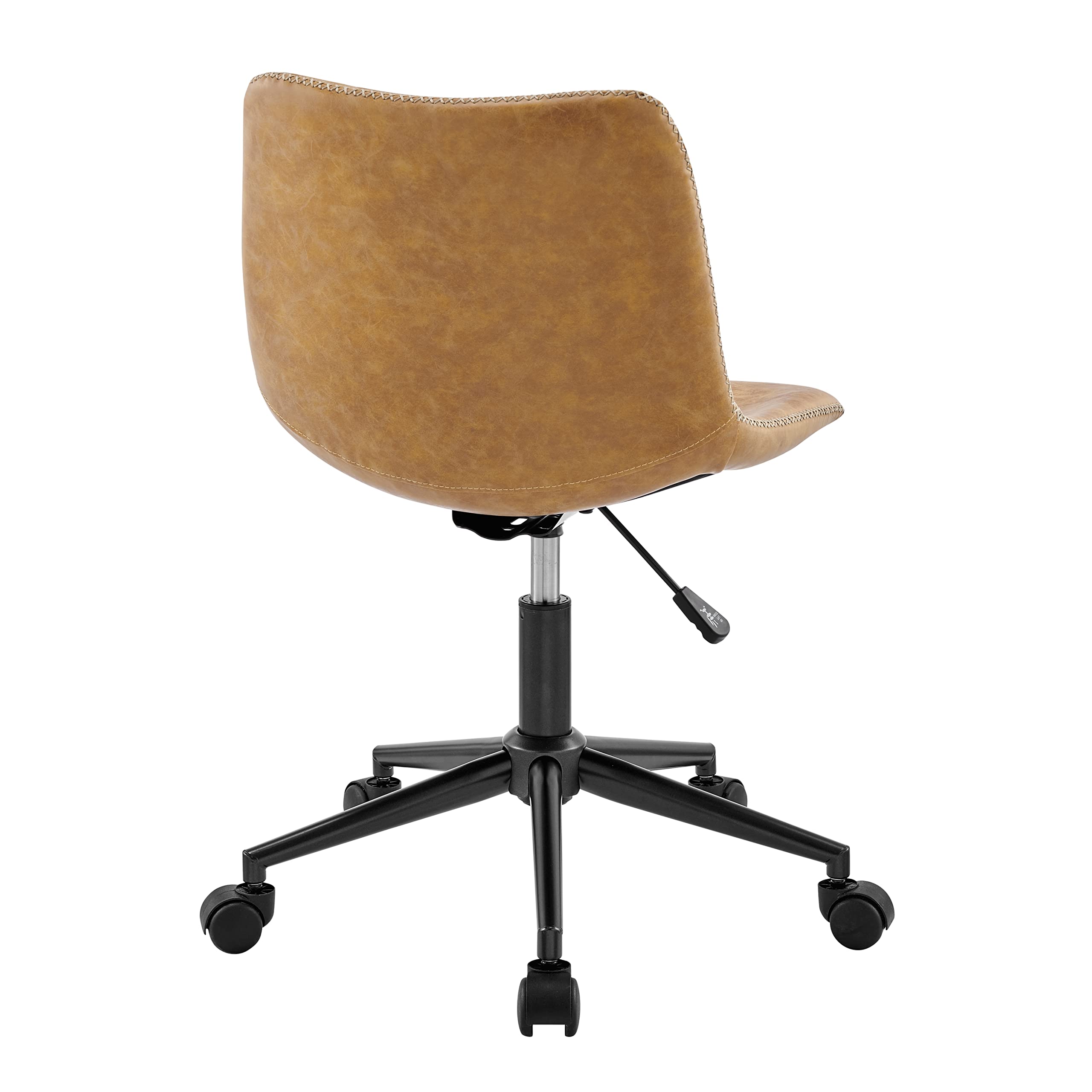 Npd Furniture And More Robert Pu Swivel Office Chair - Thumbnail 5