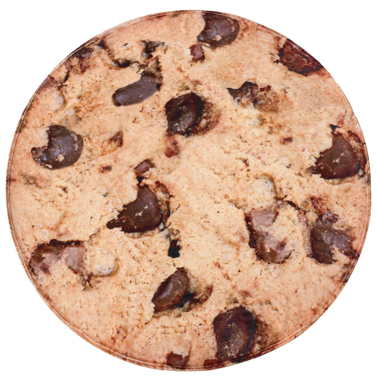 Vessia Giant Cookie Blanket, Realistic Funny Food Blanket For Adults And Kids, 300Gsm Giant Soft Chocolate Cookies Blanket For C