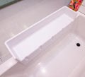 Tub Topper Bathtub Splash Guard Play Shelf Area  Toy Tray Caddy Holder Storage  Suction Cups Attach to Bath Tub  No Mess Wate