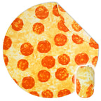 Bnuitland 71/80 Inches Pizza Funny Blanket With Pizza Pouch,300 Gsm Double Sided Giant Funny Realistic Food Blanket For Your Fam