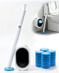SOPAMI Disposable Toilet Brush with 32 Refills Deep Cleaning Touch Free