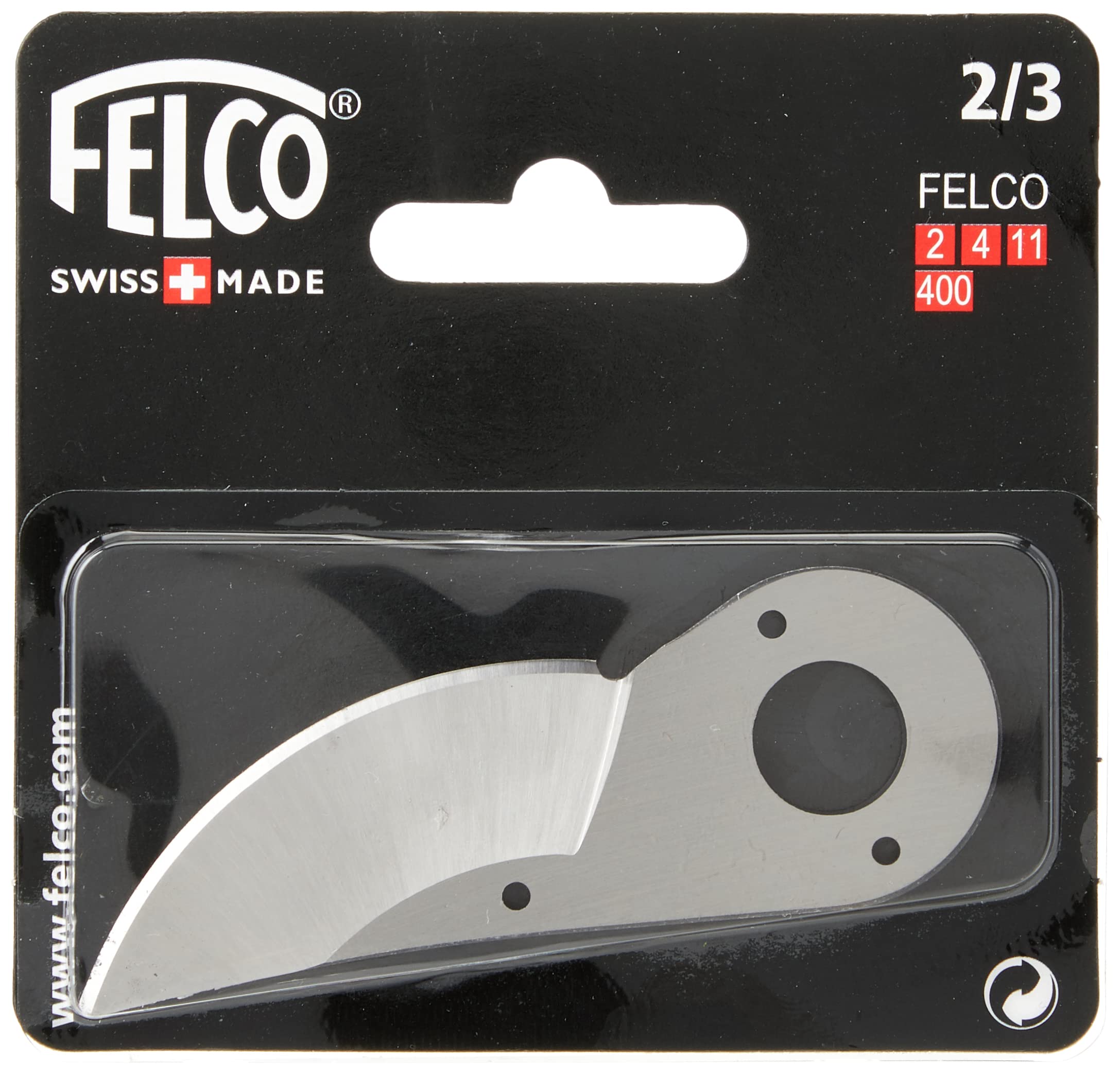 Felco Hand Pruner Replacement Blade (2/3) For Felco Hand Pruner Models: F2, F4 & F11 - Spare Cutting Blade For Garden Pruning Sh