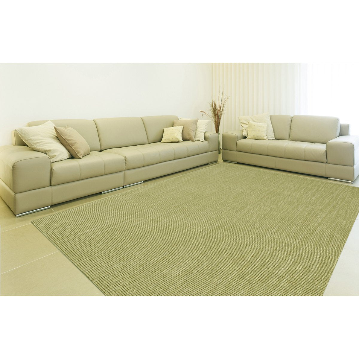 Dalyn Rugs Monaco Sisal Area Rug, 3'6' X 5'6', Aloe