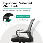 Paylesshere Gaming Chair Ergonomic Computer Chair Office Chair Video Game Chairs With Lumbar Support Desk Chair Armrest Mid Black Cushion Swivel Rolling Chair With Wheels For Home Office (Grey)