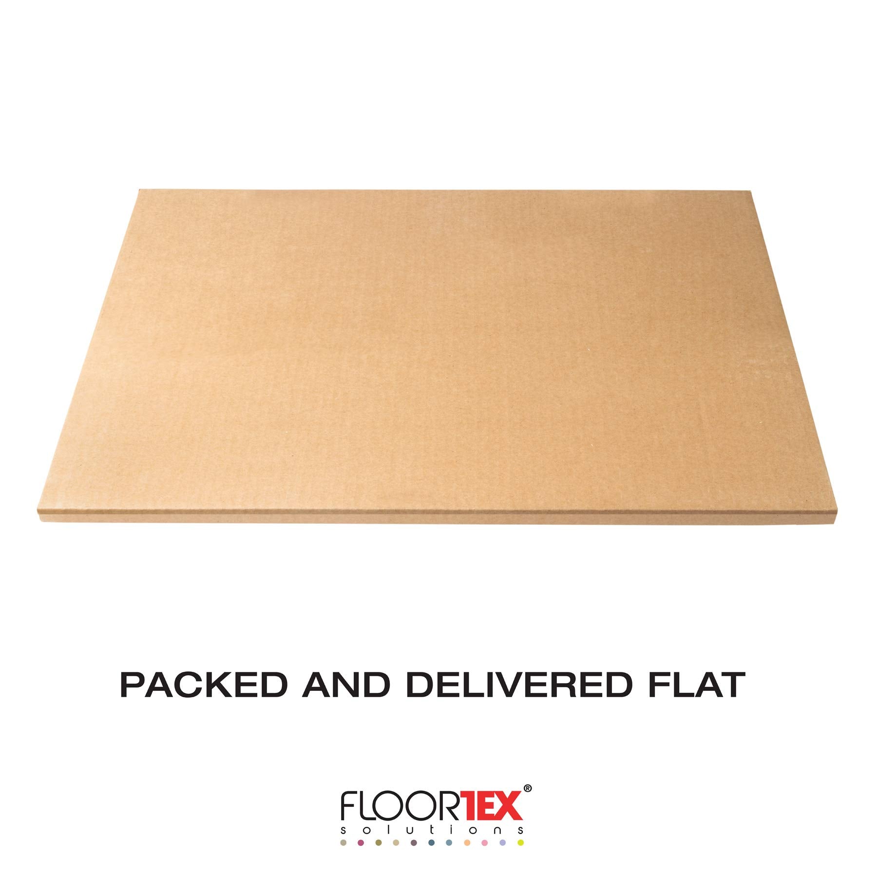 Floortex® Valuemat® Plus Polycarbonate Rectangular Chair Mat for Hard Floor - 30&quot; x 48&quot;