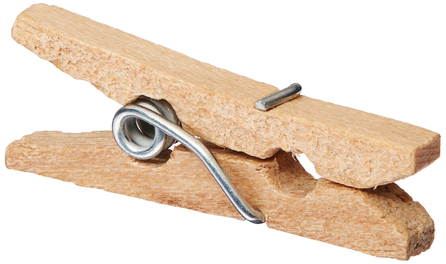 Multicraft Imports Krafty Kids E5220126 CW600 Craftwood Mini Clothespins Natural, 1in, 45-Piece