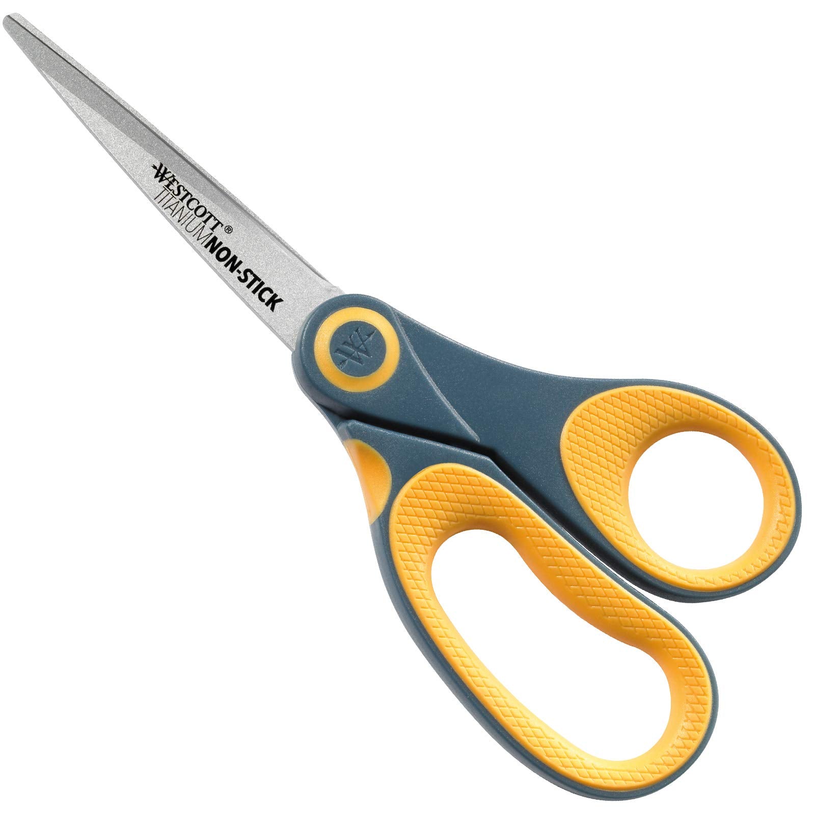 Westcott 8-Inch Straight Titanium Bonded Non-Stick Scissor E-33681 00 Multi-Coloured