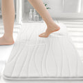 Buganda Memory Foam Bathroom Rug Mat 30x20, Extra Soft and Absorbent Bath Mats, Non-Slip and Machine Washable Bath Rugs for Bath