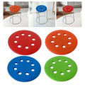 MERISHOPP Bar Stool Seat Replacement Comfortable Wear Resistant Replace Parts for Home Red