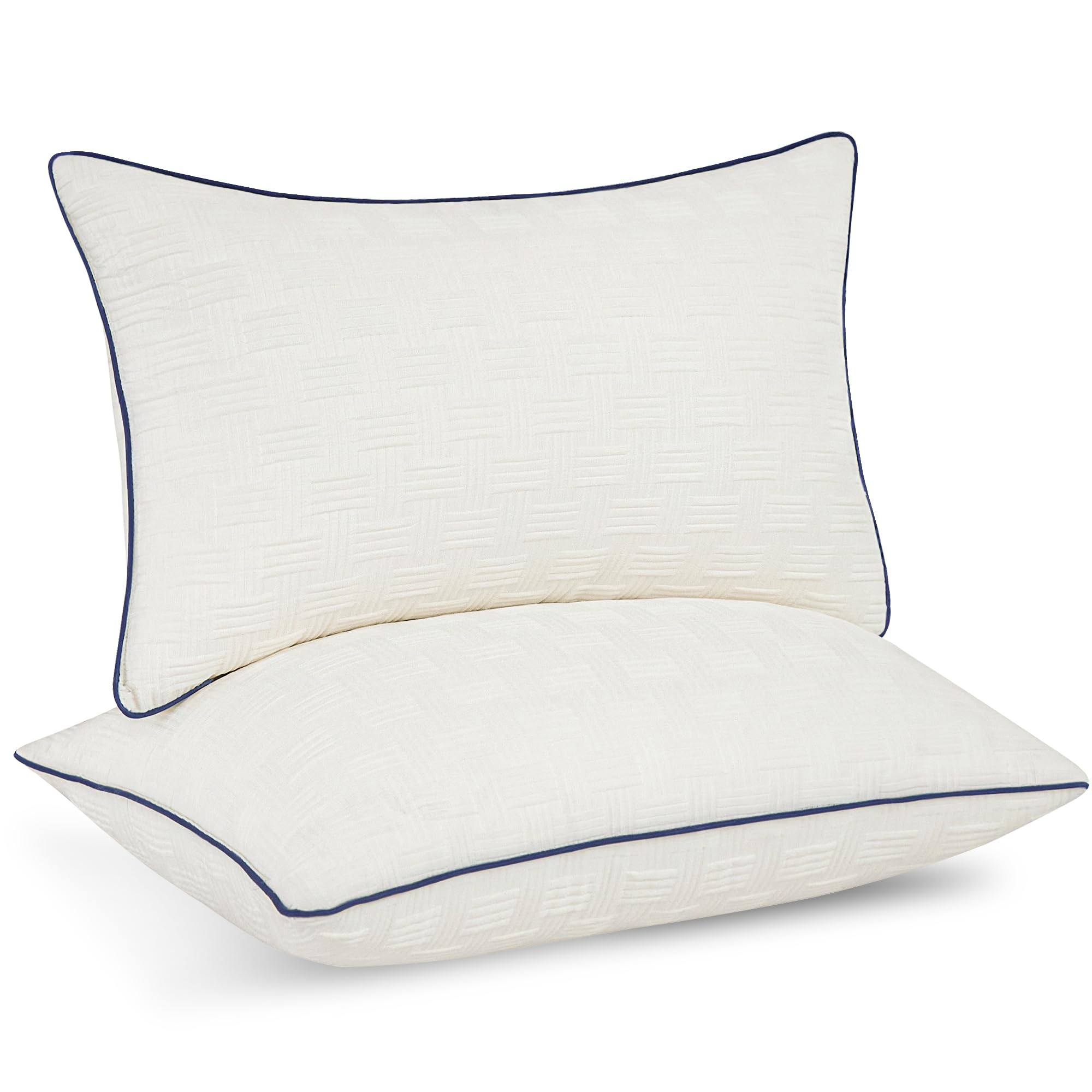 Oubonun 12x20 Pillow Inserts Set of 2 - Square Decorative Throw Pillows for Couch Bed Sofa Living Room Indoor 12 by 20 Pillow In