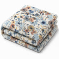 Rubru Leo Flannel AC Blanket | UltraSoft Lightweight Blanket for YearRound Use | Warm, Cozy and Machine Washable (Pastel Garde