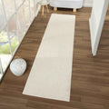LUXE WEAVERS Grayson Collection 5970 Cream 2x8 Modern Abstract Area Rug