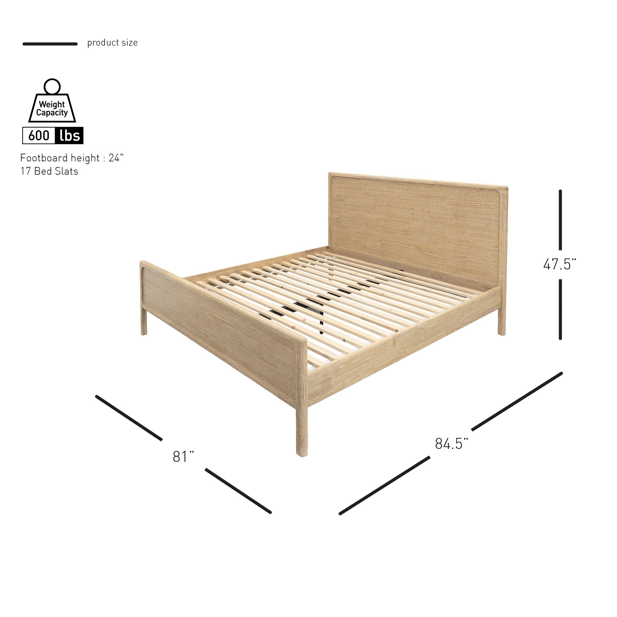 npd furniture and more Hansville King Bed Set