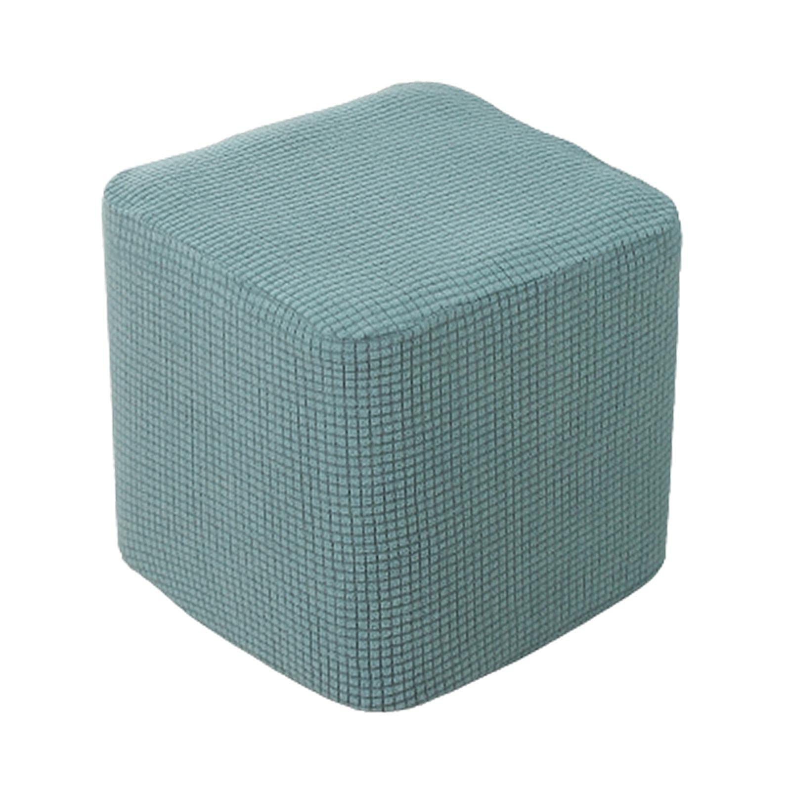 Heavenglow 2X Stretch Slipcover Footstool Footrest Living Room Soft Cover Coffee Green|Home & Garden|Furniture|Slipcovers|2 Piec