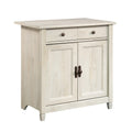 Sauder Edge Water Accent Storage Doors, Utility Cabinet, L: 28.19 x W: 19.45 x H: 29.02, Chalked Chestnut