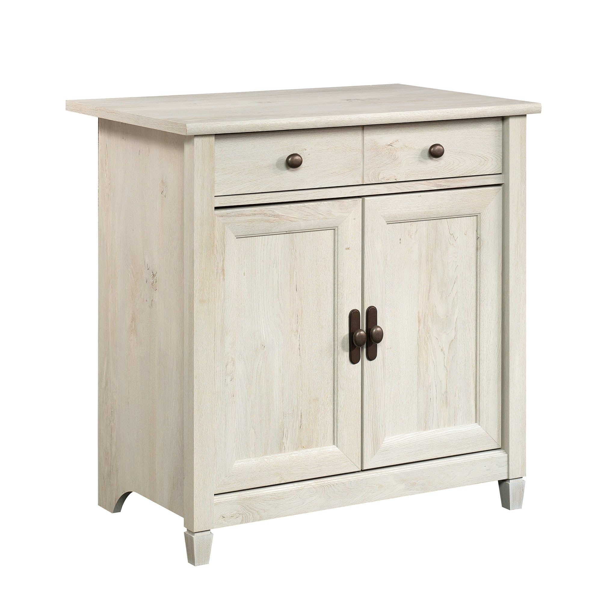Sauder Edge Water Accent Storage Doors, Utility Cabinet, L: 28.19 x W: 19.45 x H: 29.02, Chalked Chestnut