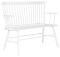 SAFAVIEH AMH8513B Settee, 0, White