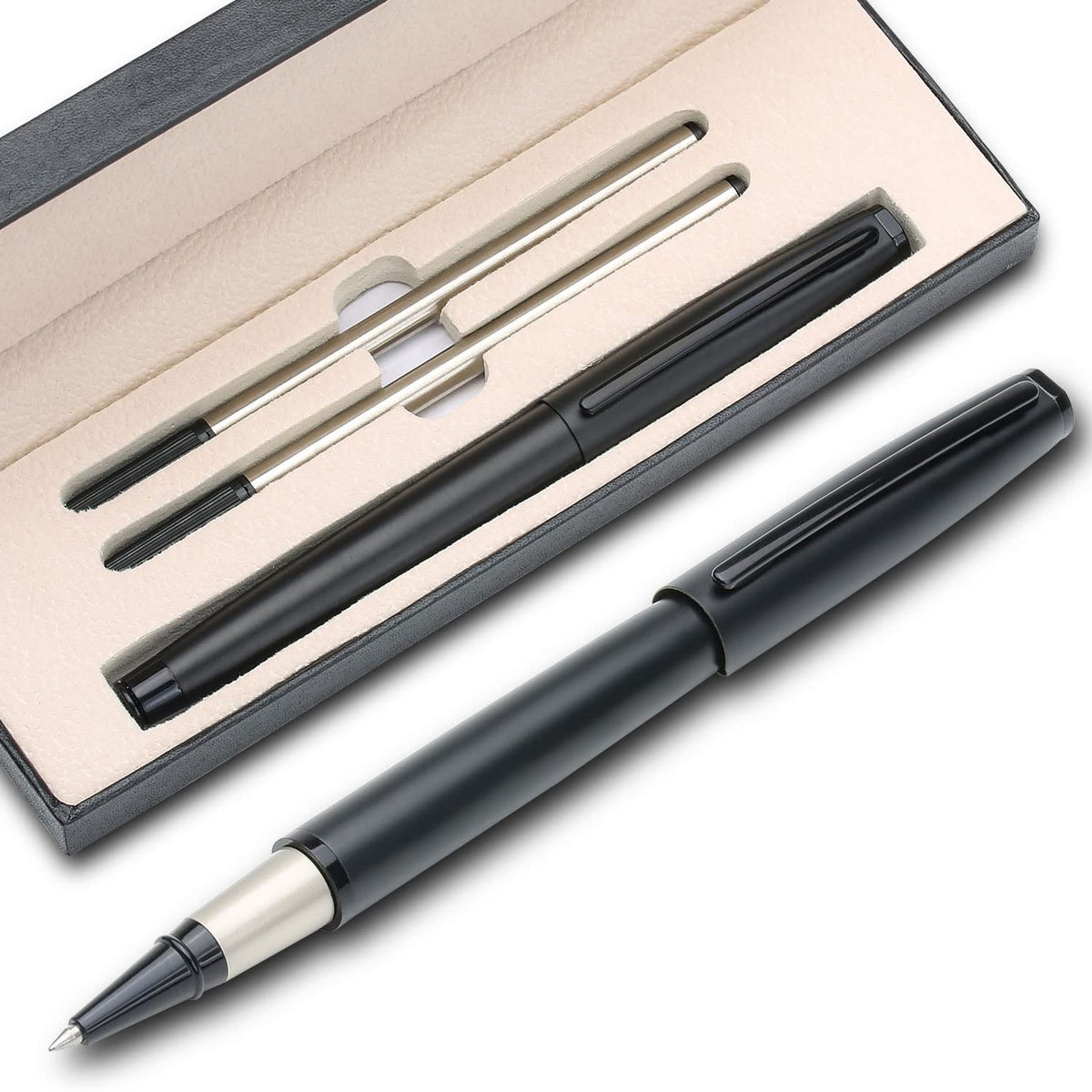 Yivonka Luxury Ballpoint Pen Best Ball Pen Gift Set For Men & Women Professional Executive,Office,Nice Ballpens Classy Gift Box,