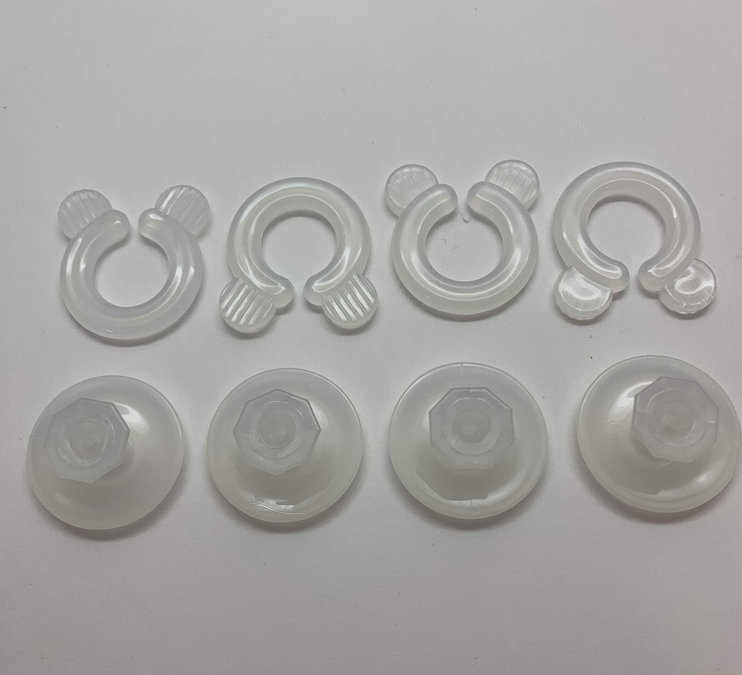 Fresh Ideas Levinsohn Donuts - Blanket Fasteners Prevents Comforters From Shifting Inside Duvet Cover Bedding Accessories, 4-Pac