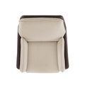 Mabry Swivel Chair Brown Natural